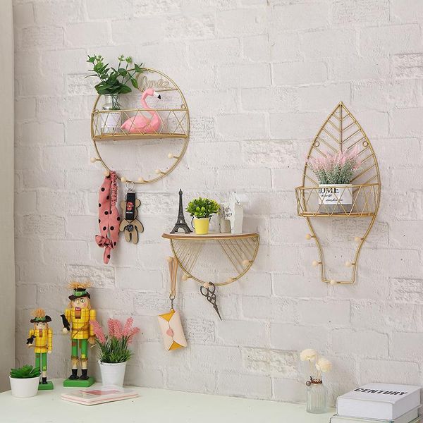 

storage boxes & bins gold wall key hanging rack, entrance door, shelf, hanging, children's room decoration, clothes hook