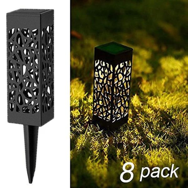 

solar lawn light decoration garden hollow lamp courtyard pathway landscape lamps