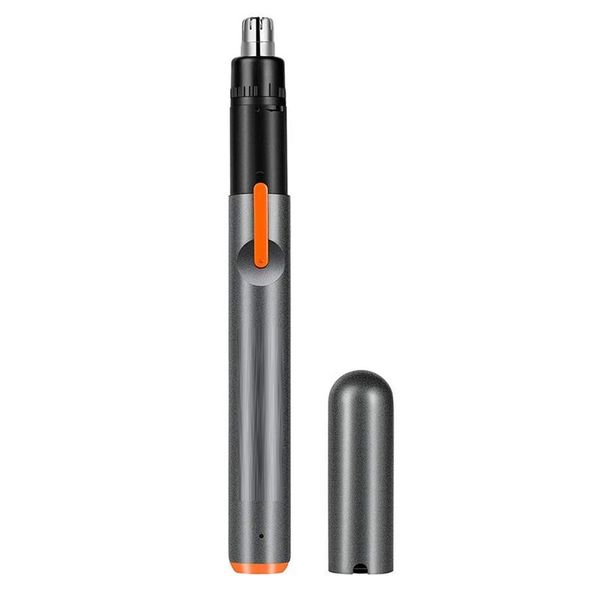 

electric nose & ear trimmers ad-usb charging hair trimmer mute motor cordless for men women double edge blades painless t