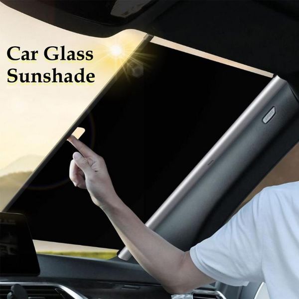 

car sunshade retractable windshield cover automatic sunblind sun protection for front window shade