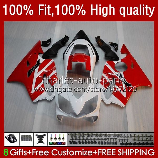 Форма для инъекций для Honda CBR 600F4i 600 красный белый F4i FS CC F4 I 2004 2005 2006 2007 Body 55No.82 CBR600F4I CBR600FS 04-07 600CC CBR600 F4i 04 05 06 07 OEM обтекатель