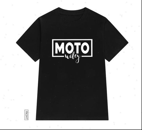 

moto womens t shirt wifey women tshirt cotton casual funny lady yong girl tee 5 colors drop ship s, White