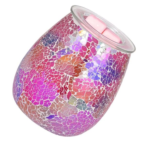 

1pc mosaic pattern incense burner decorative aroma diffuser gift (us plug) fragrance lamps