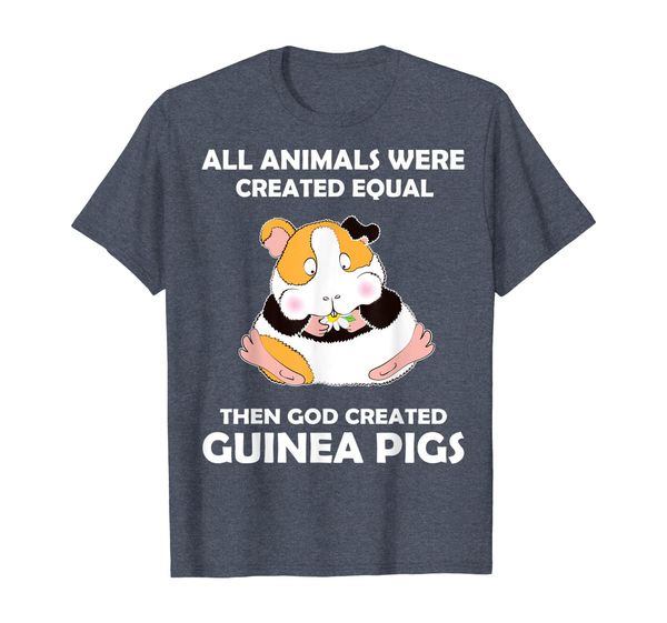 

all animals were created equal then god created guinea pigs, White;black