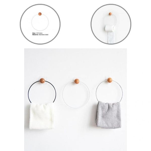 

towel racks prevent rust simple multifunctional holder stainless steel hanger minimalist for bathroom