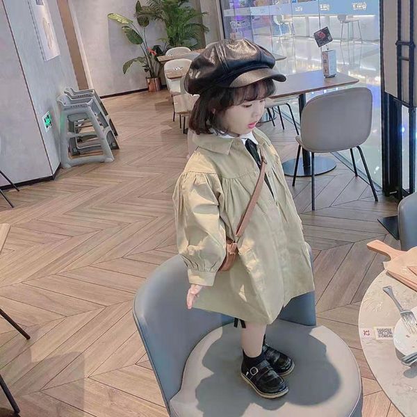 

girls babys coat windbreaker coat jacket outwear 2021 elegant spring autumn overcoat cardigan party outdoor childrens clot, Camo