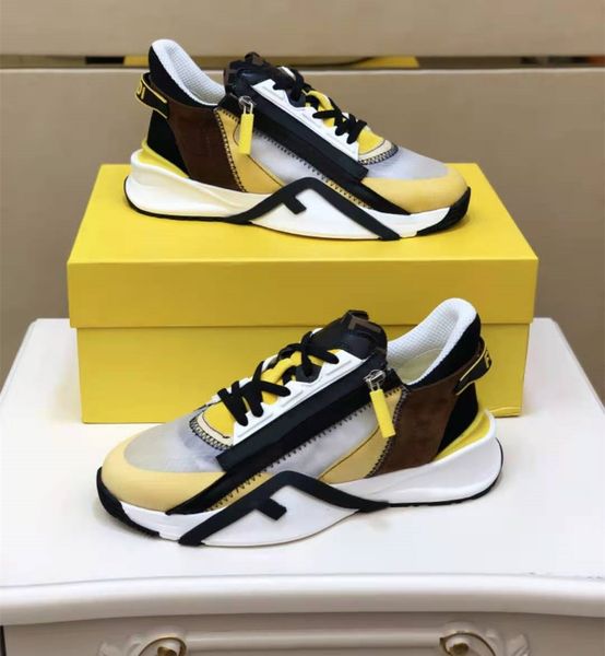 

2021s men flow sneakers shoes comfort nylon suede casual women sports zipper rubber runner sole tech fabrics outdoor trainer eur36-44, Black