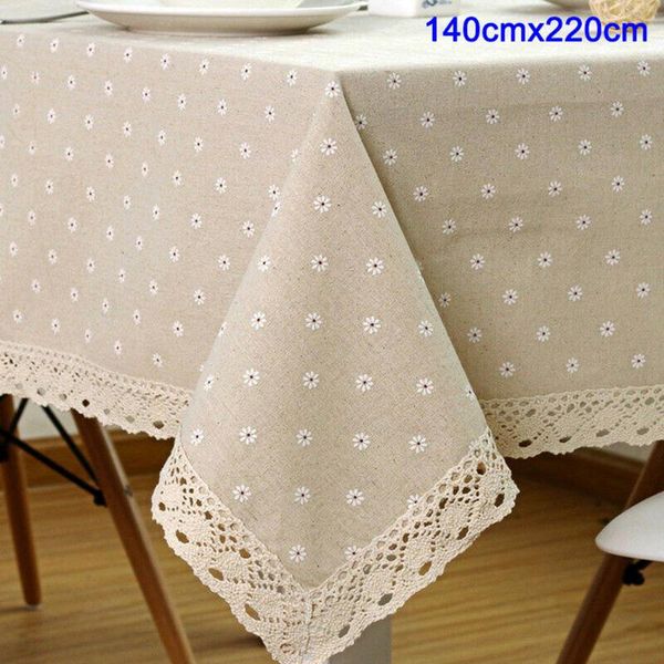 

mats & pads printed linen small daisy lace tablecloth textiles for home kitchen cooking table tidy drop