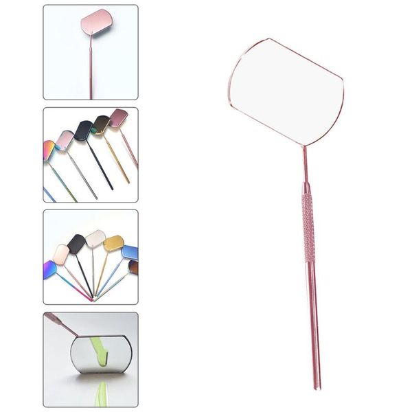 

false eyelashes 1pc eyelash grafting tool magnifier handhold inspection mirror make
