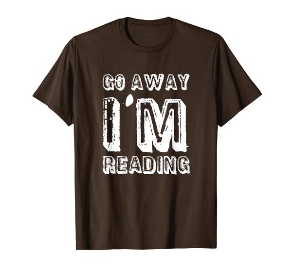 

Go Away I'm Reading Funny Book Lovers Readers Gift T-Shirt, Mainly pictures
