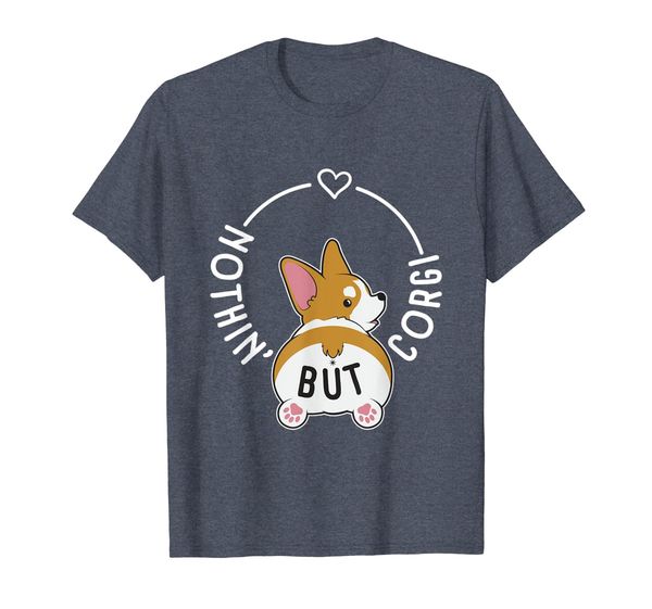 

corgi butt shirt funny nothing but corgi tee for dog lovers, White;black