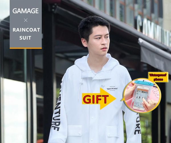 

rain wear gamage 2021 raincoat pants men and women full body outdoor rainproof motorcycle electric vehicle fishing protect hiking