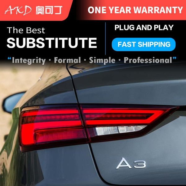 

other lighting system akd tail lamp for a3 led light 2013-2021 rear fog brake turn signal automotive accessories