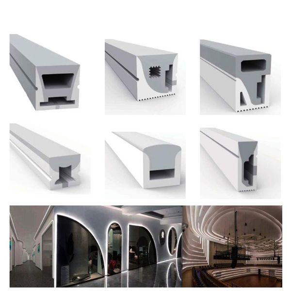 

strips led neon tube soft lamp light flexible sign silica gel waterproof for ws2811 ws2812 sk6812 strip decoration 1m 2m 3m 4m 5m