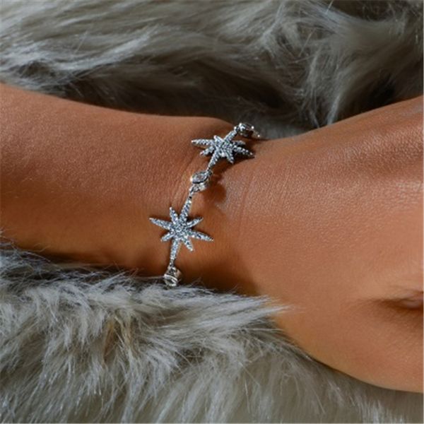 

luxury jewelry rice character bracelet dianomd cz 925 sterling silver handmade love party wedding bracelet for women men gift, Black