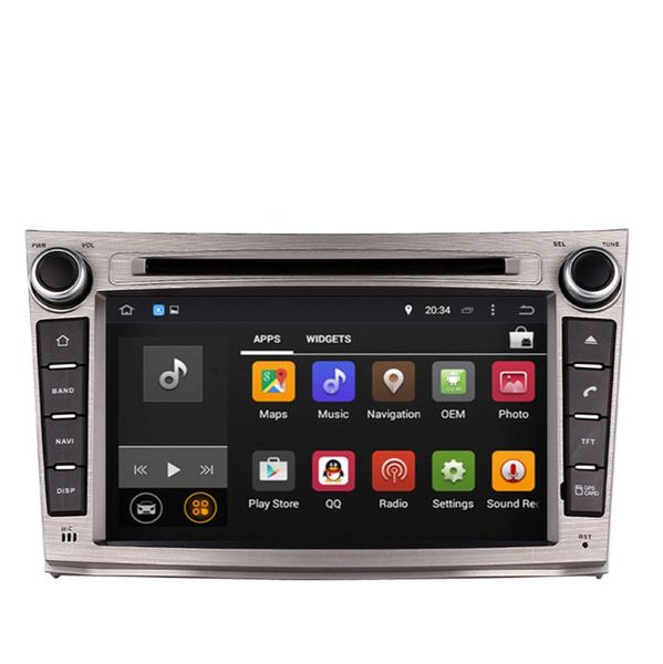 

player android 9.0 bt wifi car dvd octa-core(8core) 4g 1080p gps navigation head unit for outback legacy2008-2013