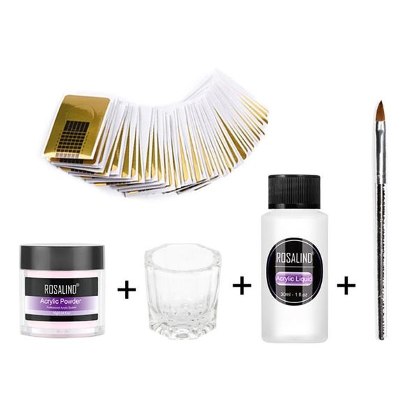 

professional acrylic powder liquid set 3 colors art kit decorafor nail extension 875c kits