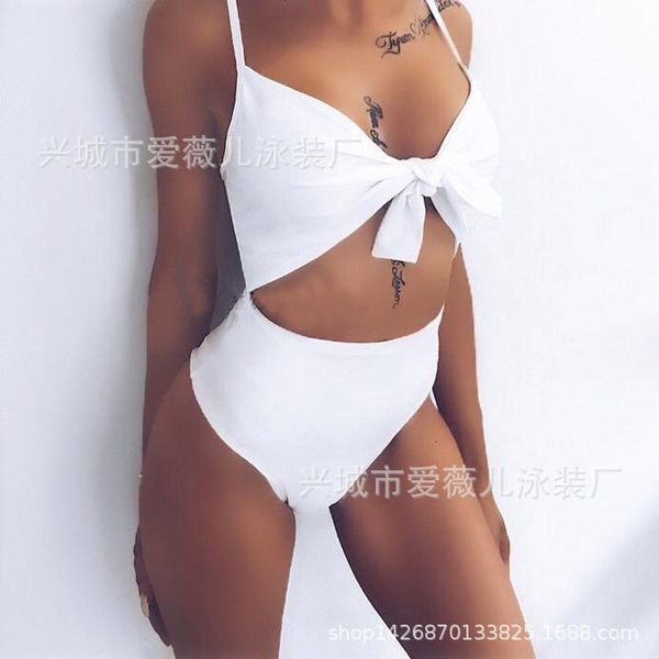 

large sports size pleated high waist covered women bikini swimsuit, Black;white