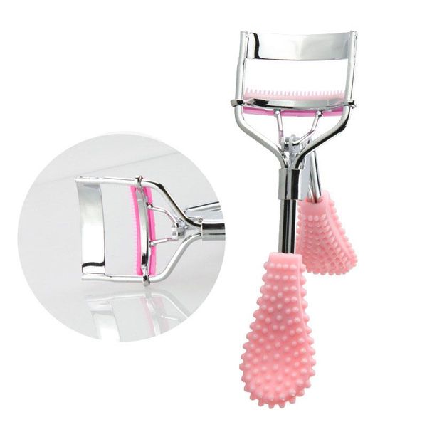 

eyelash curler multifunctional with comb eye lash clip 3d stereo natural curling fake eyelases tweezers makeup tools