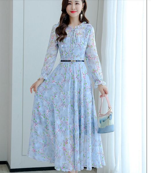 

2021 summer fashion long sleeve women's dress@85, Black;gray