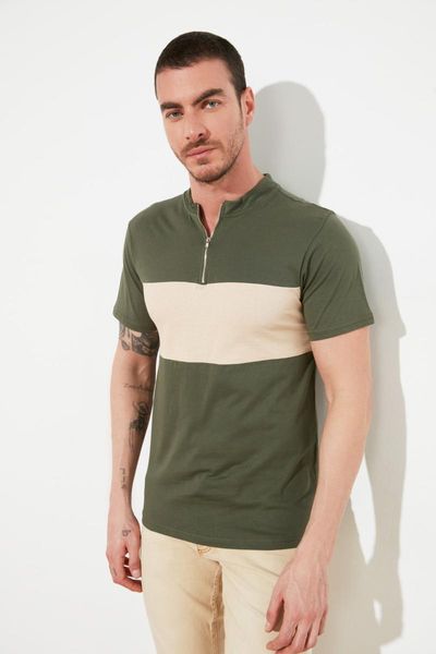 

men's t-shirts trendyol male t-shirt tmnss20ts1313, White;black