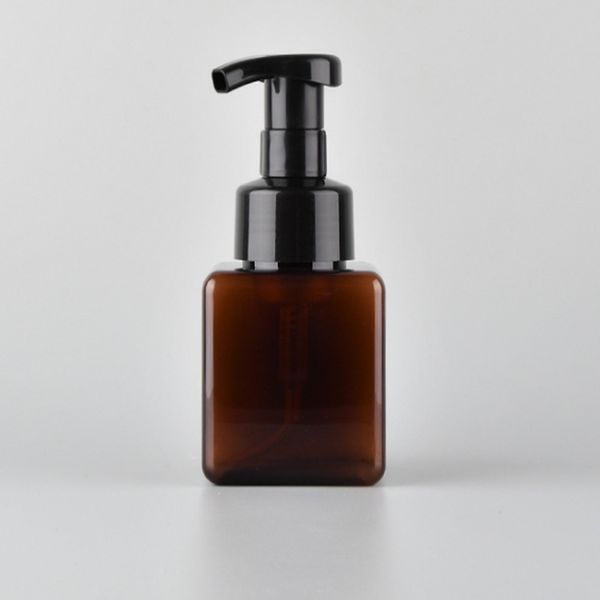 

250ml square petg mousse foaming bottle ship by sea