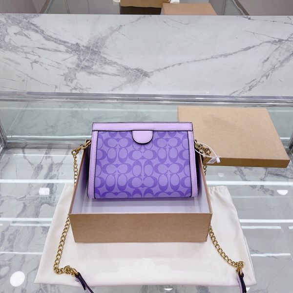 

designer high-quality handbag shuolder bag rhombic grid softness chain classic brand women's genuine leather luxury crossbody letter