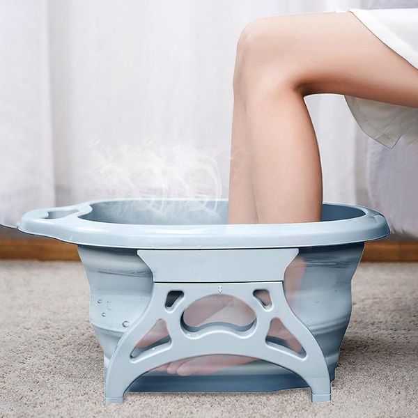 

bathing tubs & seats portable bathtubs foldable foot soaking bucket foaming massage household sauna bathtub pedicure bath plastic