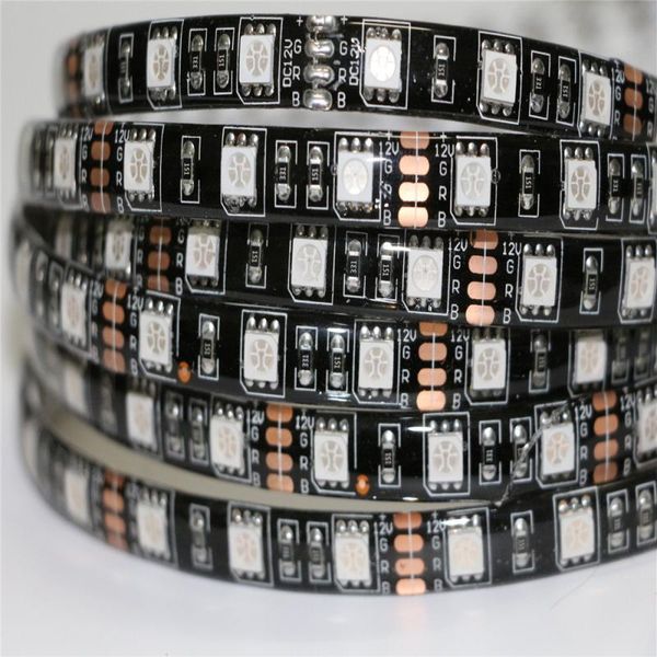 

strip smd waterproof blackboard rgb led light 60leds/m dc 12v strips