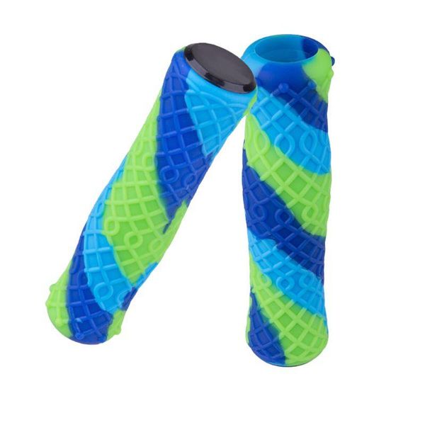 

bike handlebars &components 1 pair mountain mtb handlebar bar grips shockproof ergonomic anti-slip silicone cycling bicycle part accessories