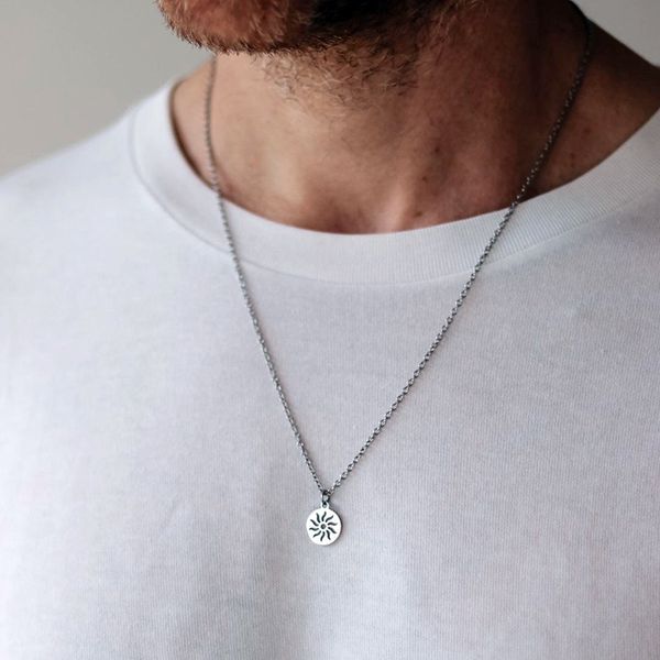 

designs cool stuff male stainless steel pendants necklace indie neck chain for men grunge long necklaces man jewelry kpop aesthetic, Golden;silver