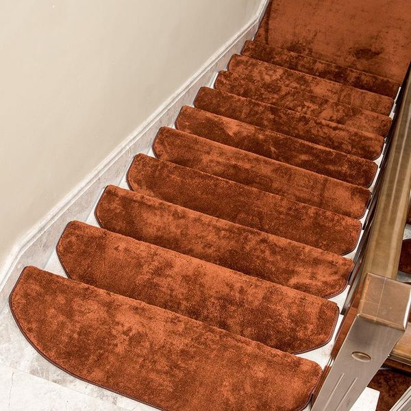

cushion/decorative pillow hometobeauty 13 pieces stair carpet sets slip resistant tread mats rugs for step pure color