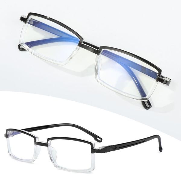 

sunglasses eye protection vintage comfortable reading glasses anti-blue light eyeglasses ultra frame computer goggles, White;black