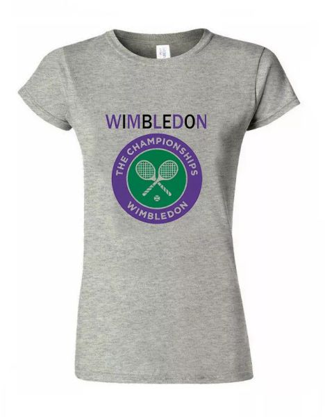 

Wimbledon Championship Trendy T Shirt Grand Slam Tennis Men Women Unisex M300, Mainly pictures