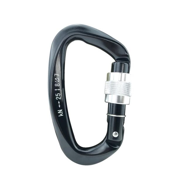 

flat aluminum alloy carabiner climbing camping keychain spring hook keyring snap buckle outdoor equipment camp furniture