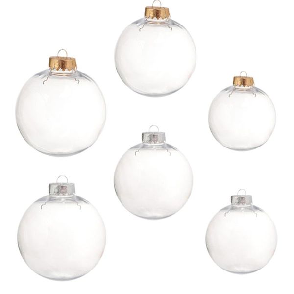 

party decoration 6pcs round gift holder hollow prop adornment (silver and golden)