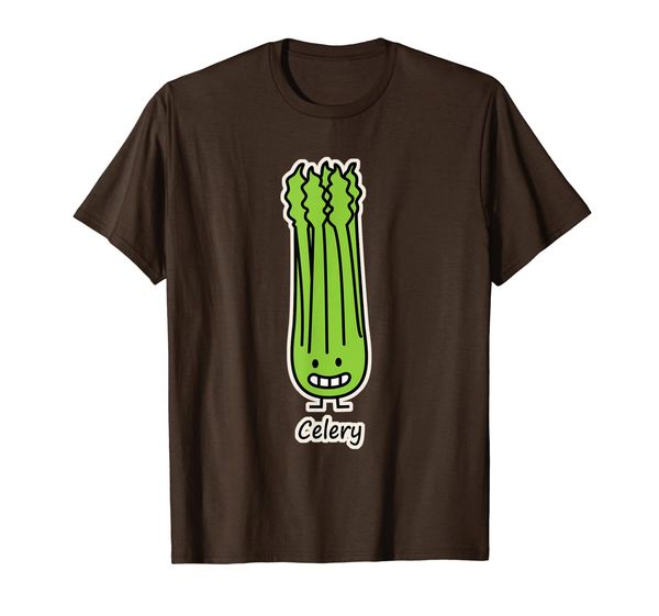 

Happy Celery Stalk Bunch green fiber vegetable T-Shirt, Mainly pictures