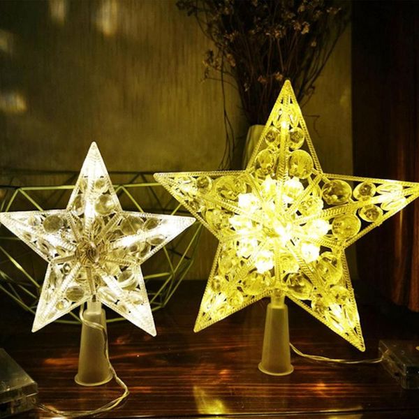 

strings christmas tree er star ornament merry year party holiday festival home decoration