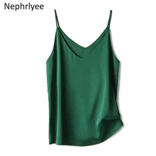 

spaghetti strap v neck women sleeveless satin imitation silky camisole s-3xl plus size s00102, White