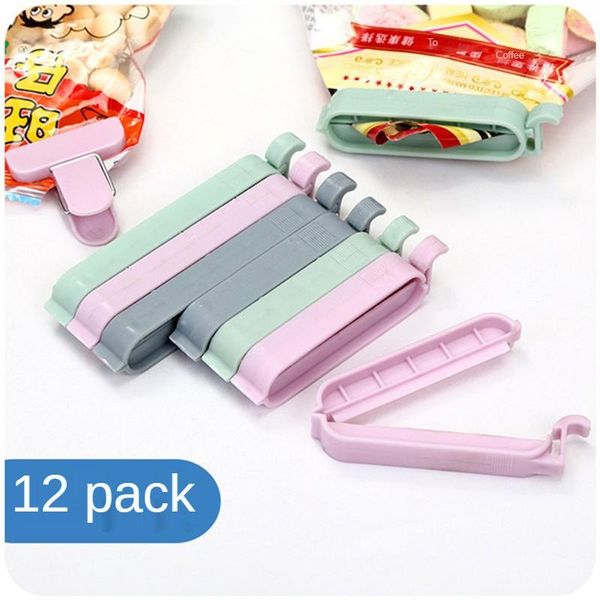 

bag clips 12pcs/lot food snack storage seal sealing clamp kitchen tool close clip