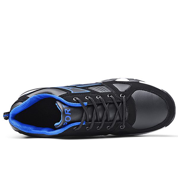 

newes spring fall suitable shoes for women men athletic chaussures light up walking bottom skateboard in platform s eight 36-44, Black