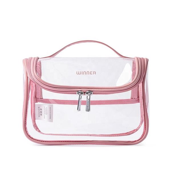 

zipper transparent makeup organizers travel bag pvc clear cosmetic bags & cases