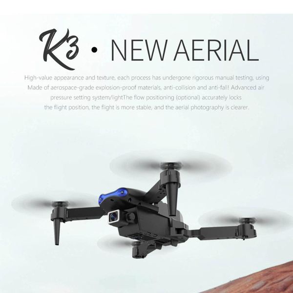 

drones e99 pro rc drone 4k wifi fpv aerial pography helicopter wireless high-definition remote control aircraft