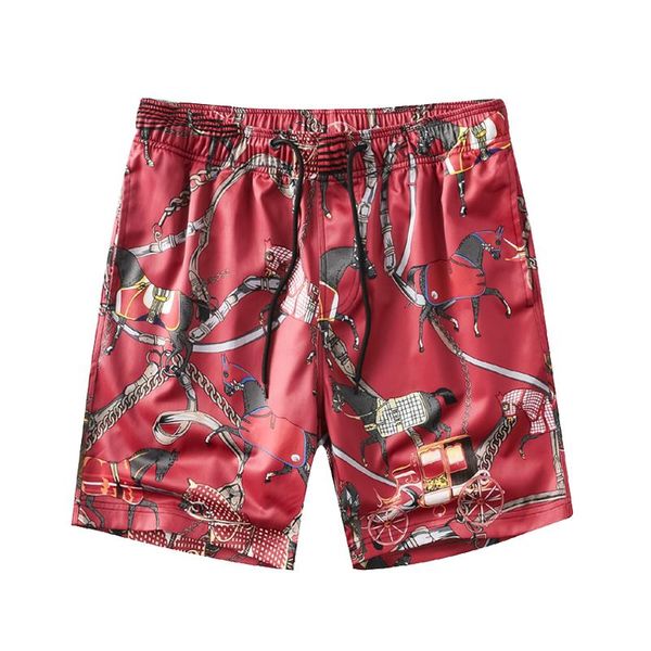 

men's shorts men casual floral summer korean red plaid waterproof beach swimwear board fashion sweat clothing eg50st, White;black