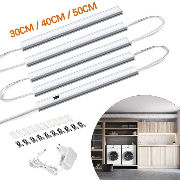 

kitchen light series connection 2\3\4\5 pcs lights bedroom desk dc12v led cabinet hand sweep night lamp wardrobe