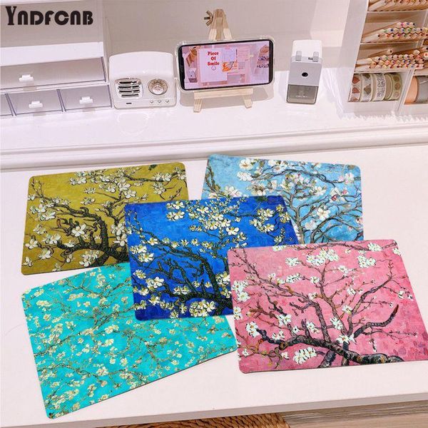 

mouse pads & wrist rests yndfcnb my favorite almond blossoms van gogh diy design pattern game mousepad selling wholesale gaming pad