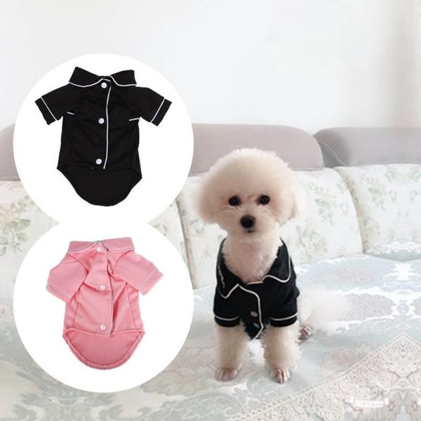 

dog home small dog teddy bear knitwear summer clothes pet pajamas