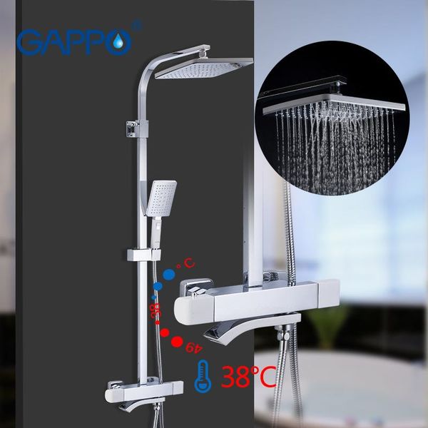 

shower faucet bathtub mixer set thermostatic system g2407-50 bathroom sets