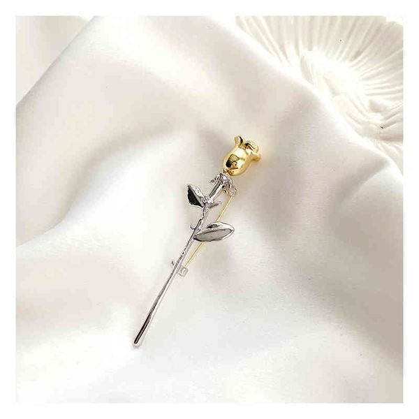 

brooch easy broth, rose , little prince's pin, grade 2021 fashion suit, breast flower accessories., Gray