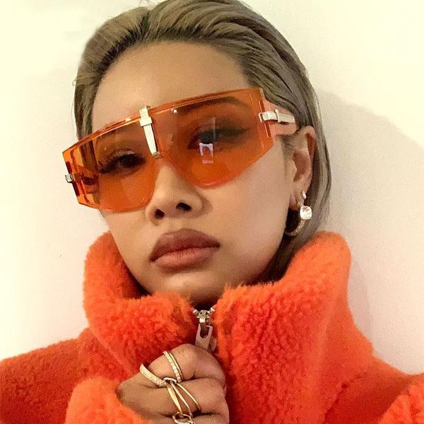 

sunglasses wowsun luxury oversized women retro sun glasses brand designer mirror feminino, White;black